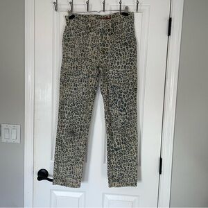 Pilcro Animal Print Jeans